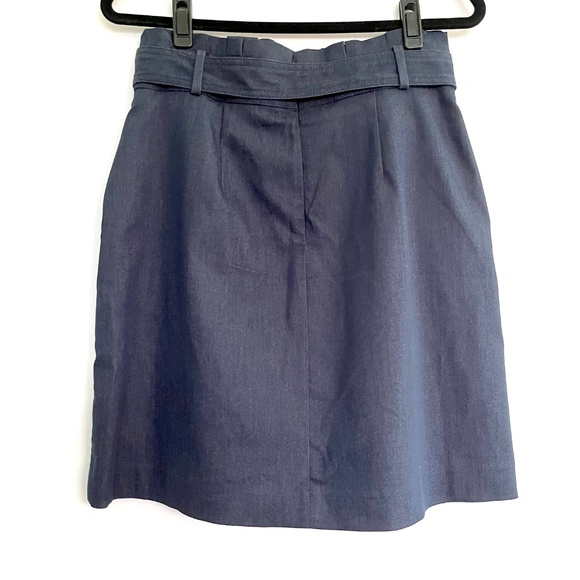 Ann Taylor Denim A-Line Skirt - Picture 2 of 5